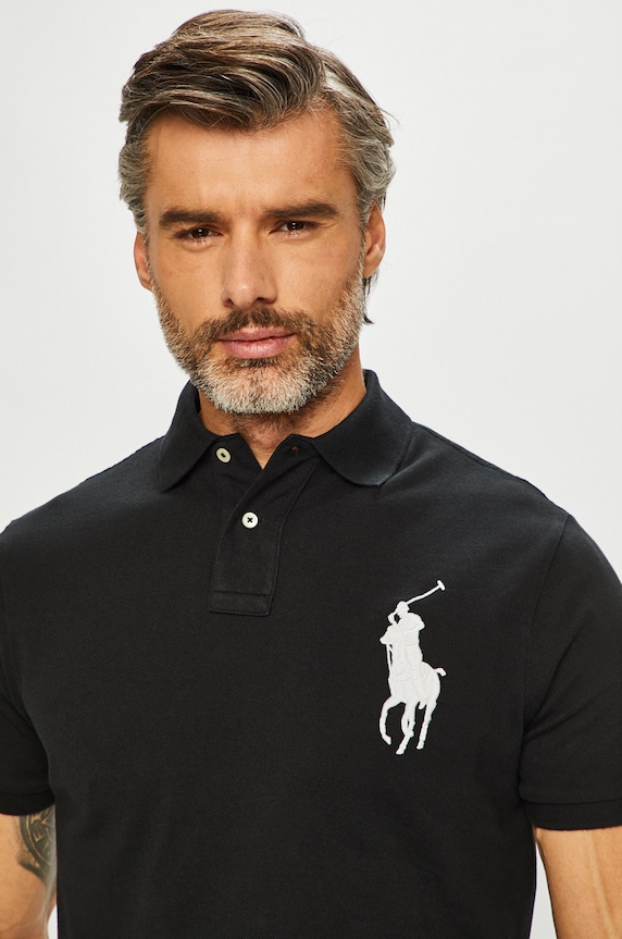 Polo Ralph Lauren - Πόλο 710688969001 μαύρο