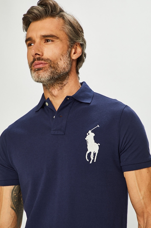Polo Ralph Lauren - Πόλο σκούρο μπλε 710688969004
