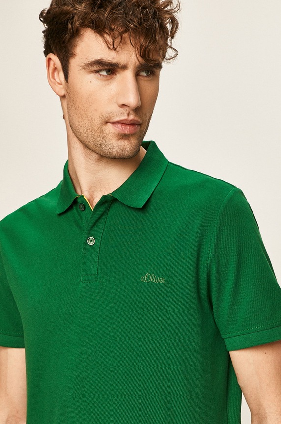s. Oliver - Polo tričko zelená 03.899.35.5268