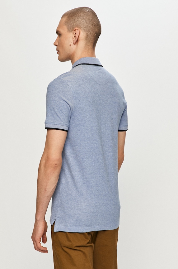 Oblečení Polo tričko Jack & Jones 12136668 modrá