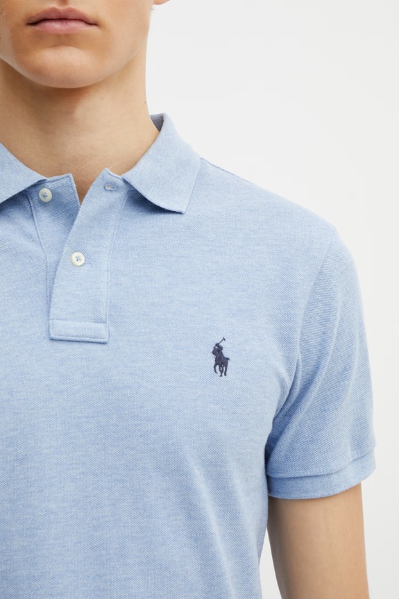 Polo Ralph Lauren - Тениска с яка син 710548797013