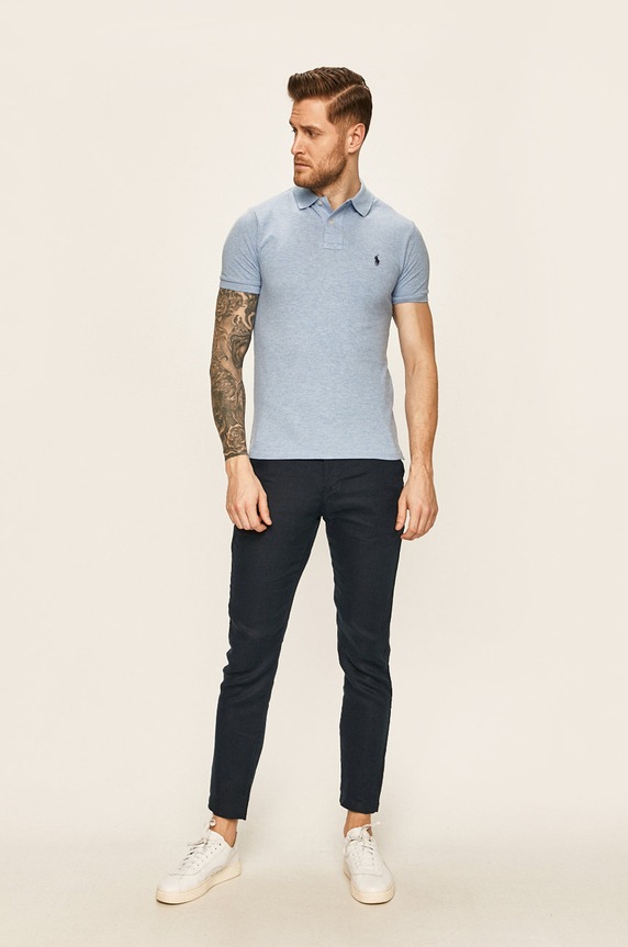Polo Ralph Lauren - Πόλο 710548797013 μπλε AA00