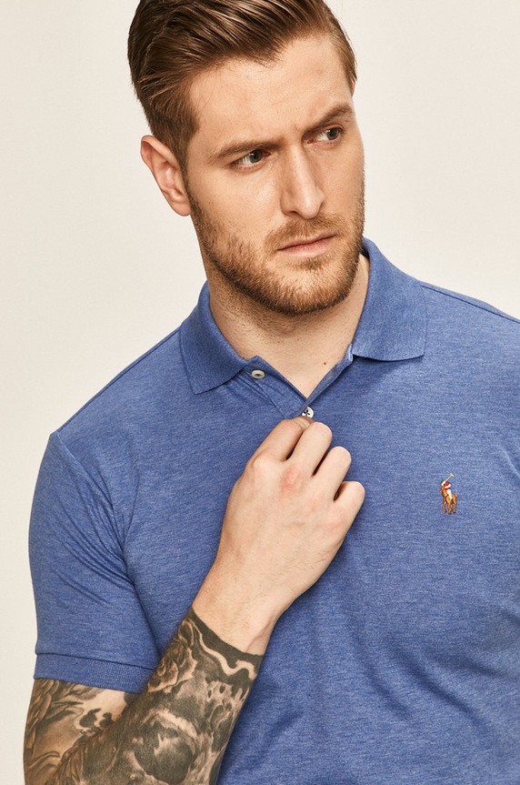 Polo Ralph Lauren - Polo 710685514006 niebieski 710685514006