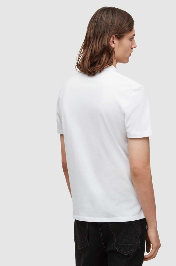 AllSaints – Polo BRACE SS POLO biały MD103H