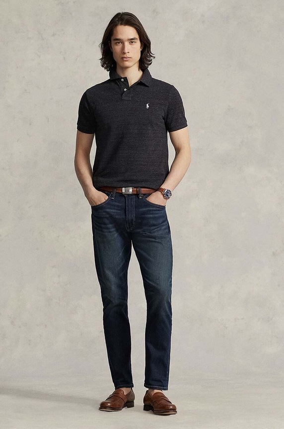 Ρούχα Polo Ralph Lauren - Πόλο 710536856031 μαύρο
