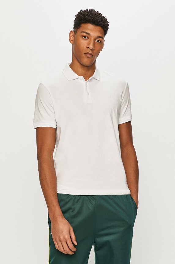 Premium by Jack&Jones - Polo z elastanem biały 12184709
