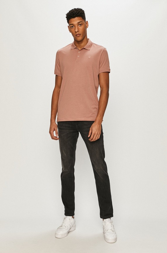 Premium by Jack&Jones - Polo 12184709 różowy AA00