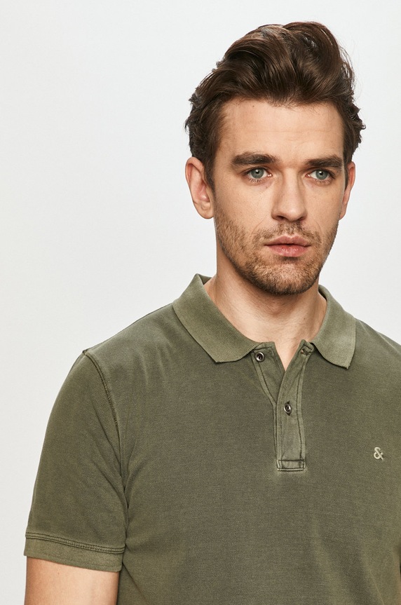 Jack & Jones - Polo zielony 12180890.