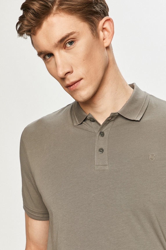 Premium by Jack&Jones - Polo 12184709. szary