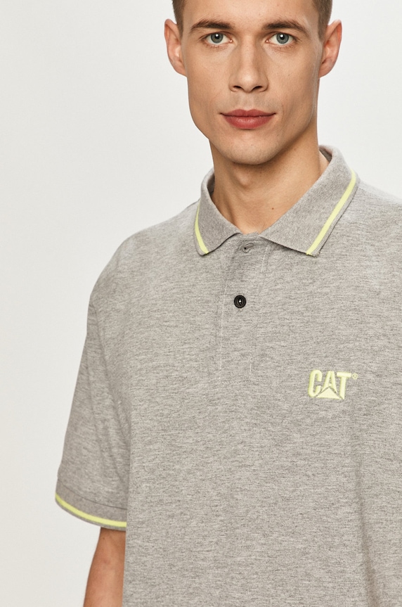 CAT Footwear - Polo szary 2620109.10122