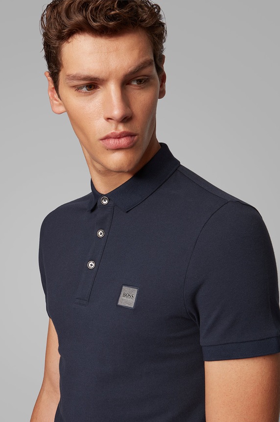 Polo tričko Boss tmavomodrá 50378334.NOS
