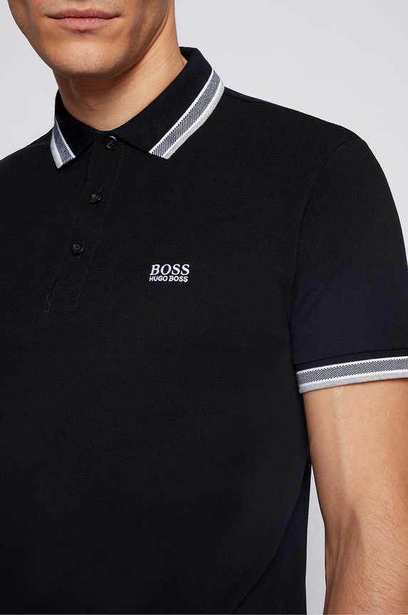BOSS Polo 50198254.NOS czarny 50198254.NOS