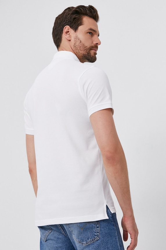 Ρούχα Πόλο Tommy Hilfiger MW0MW17771.NOS λευκό