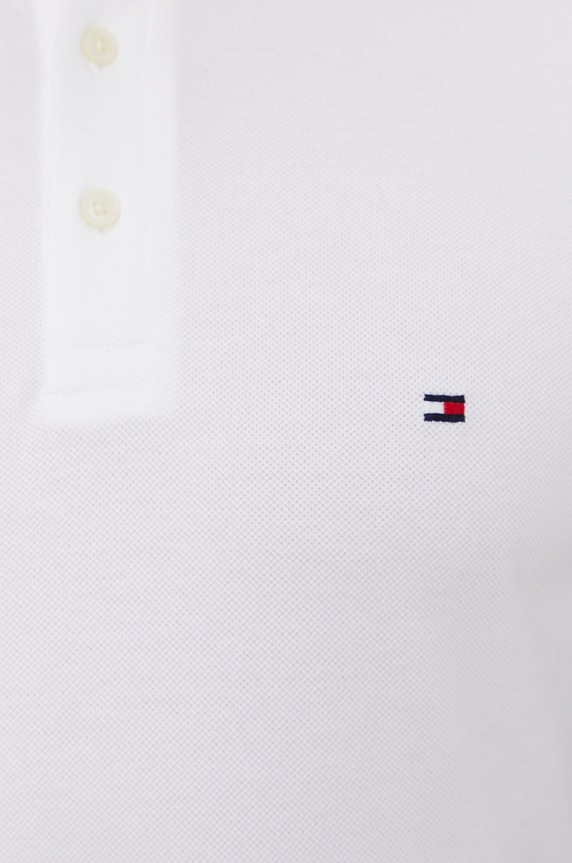 Πόλο Tommy Hilfiger MW0MW17771.NOS λευκό