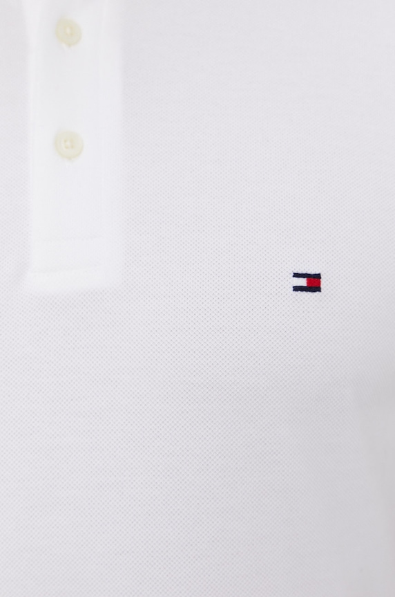 Πόλο Tommy Hilfiger MW0MW17771.NOS λευκό