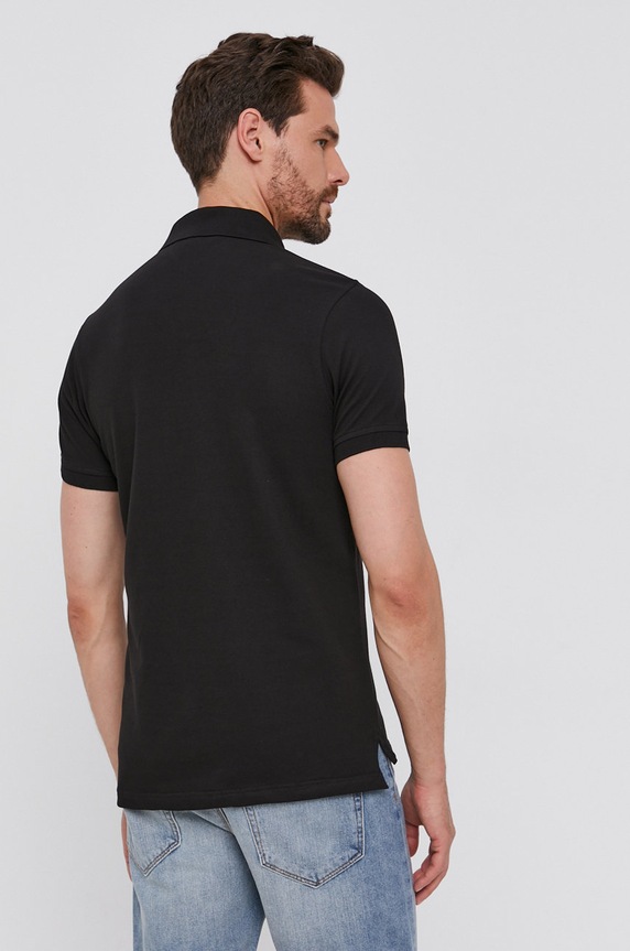Ρούχα Πόλο Tommy Hilfiger MW0MW17771.NOS μαύρο