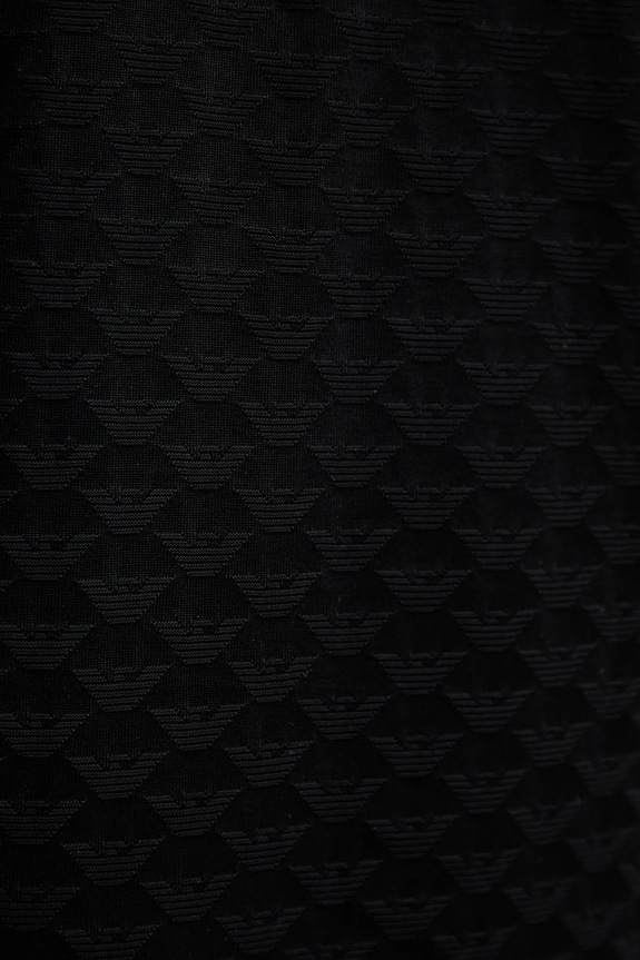 Emporio Armani polo bawełniane 8N1FP0.1JHWZ.NOS czarny