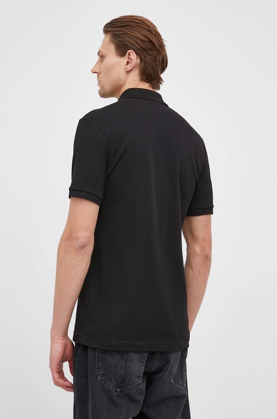 Clothing Lacoste cotton polo shirt PH4014. black