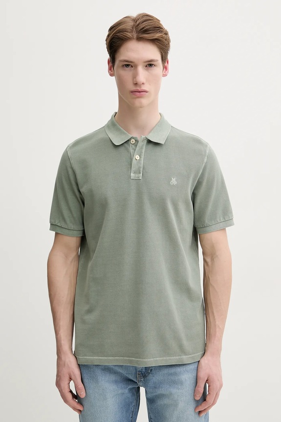 Marc O'Polo polo bawełniane bawełna zielony M22226653000
