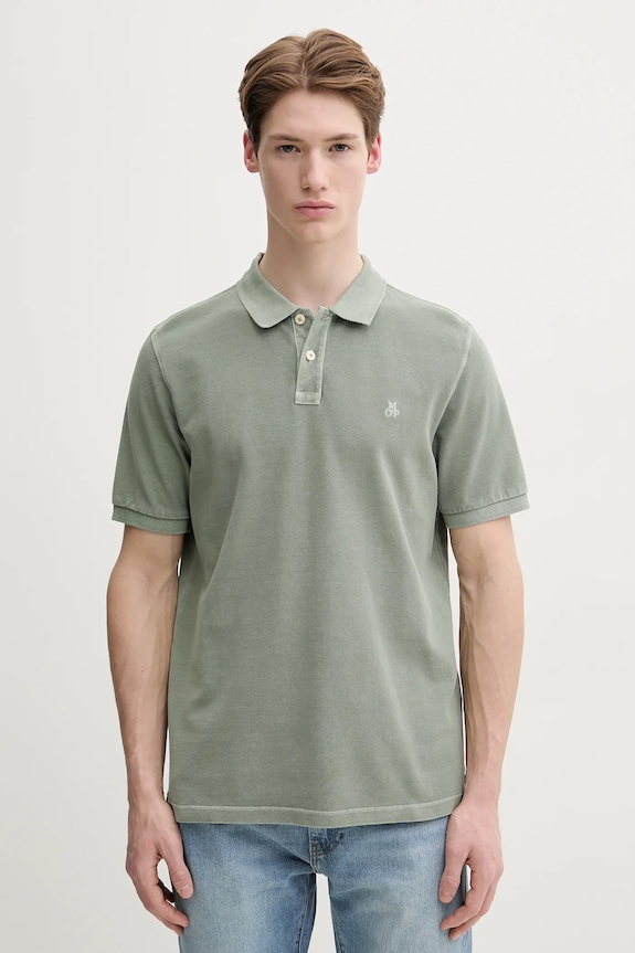 Marc O'Polo polo bawełniane bawełna zielony M22226653000