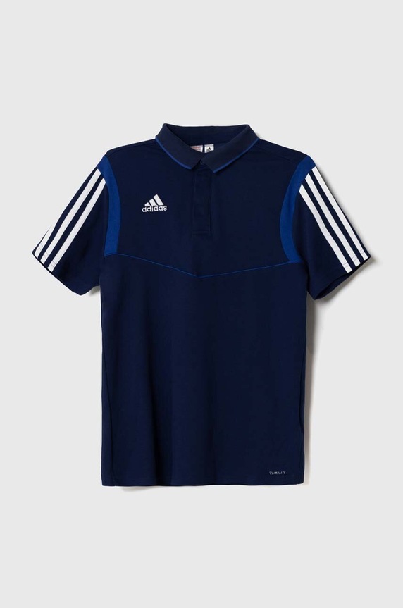 Дитяче поло adidas regular блакитний DU0864