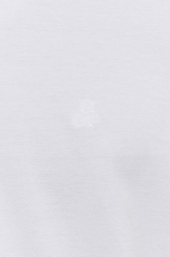 Bavlnené polo tričko Marc O'Polo 5000009416 biela