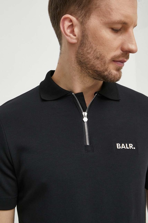 Polo tričko BALR. Q-Series černá B1122.1033.NOS