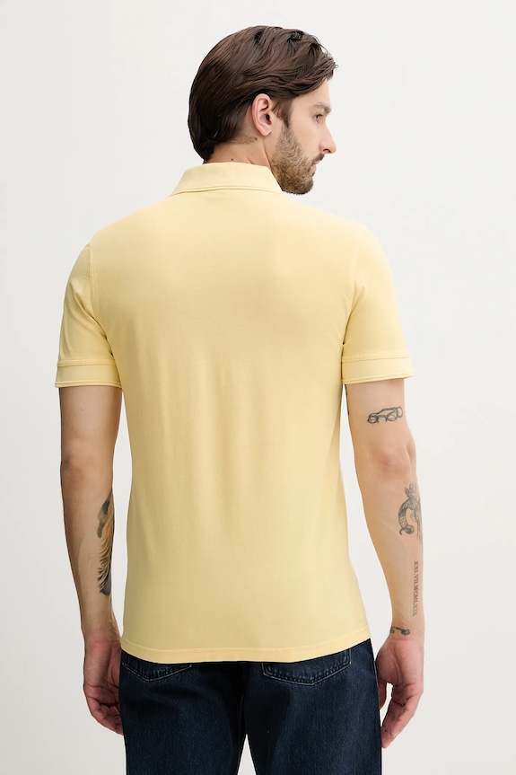 BOSS Orange polo tričko pánske bavlnené Prime 50507813 žltá AA00