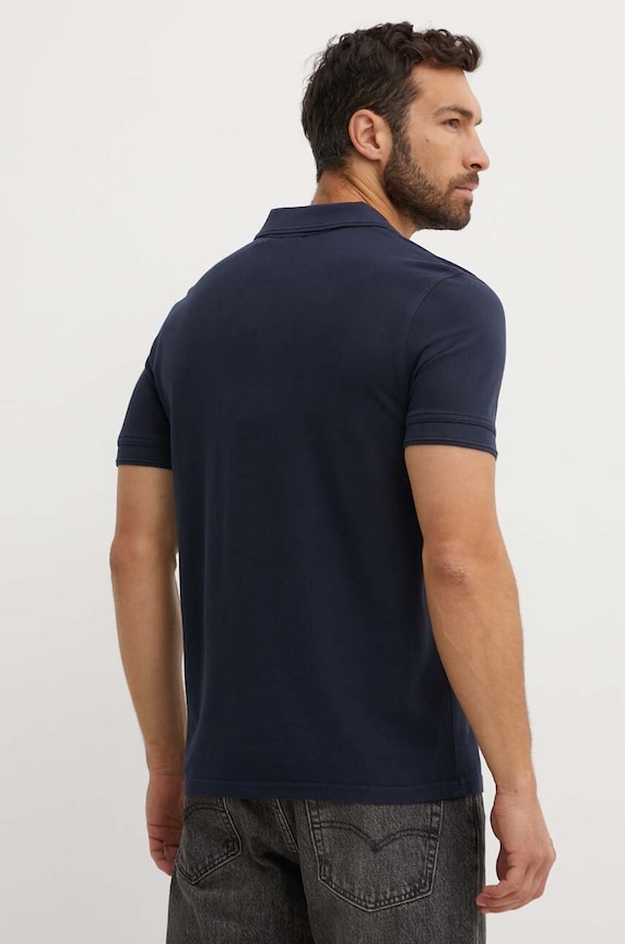 BOSS Orange polo tričko pánske bavlnené Prime 50507813 tmavomodrá AA00