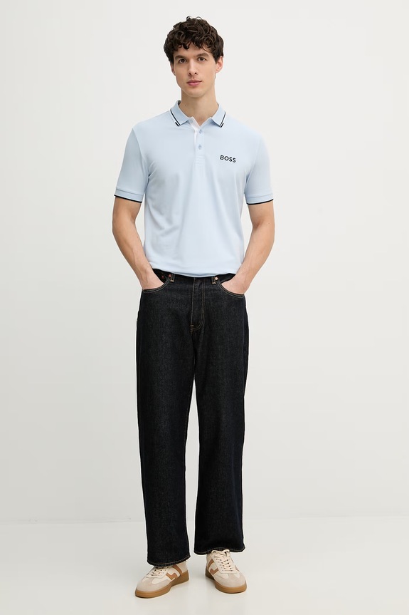 BOSS Green polo bărbați Paddy Pro 50469102 albastru AA00
