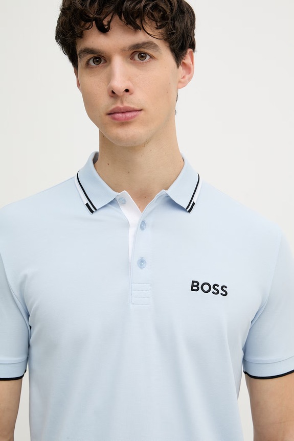 BOSS Green polo bărbați Paddy Pro albastru 50469102