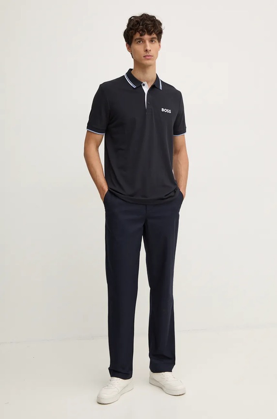 BOSS Green polo męskie Paddy Pro 50469102 granatowy AA00
