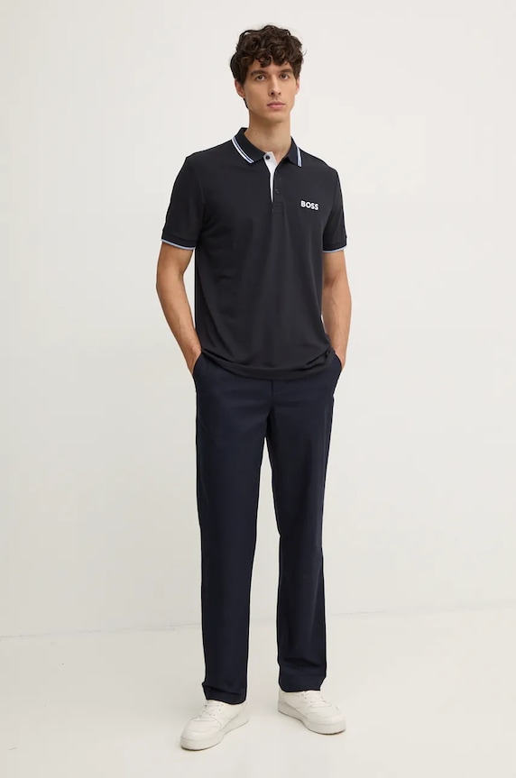 BOSS Green polo męskie Paddy Pro 50469102 granatowy AA00