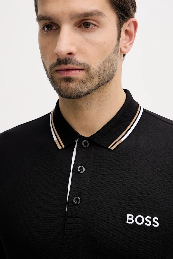 BOSS Green polo męskie Paddy Pro czarny 50469102