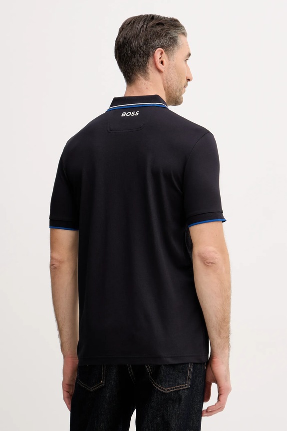 Oblečenie BOSS Green polo tričko pánske Paddy Pro 50469102 čierna