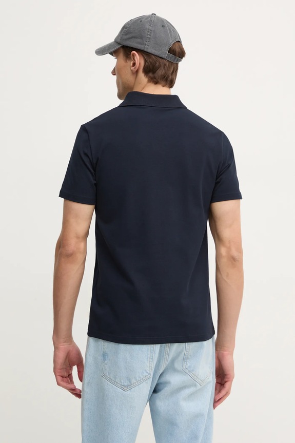 Ρούχα Πόλο Filippa K 28909.FK σκούρο μπλε