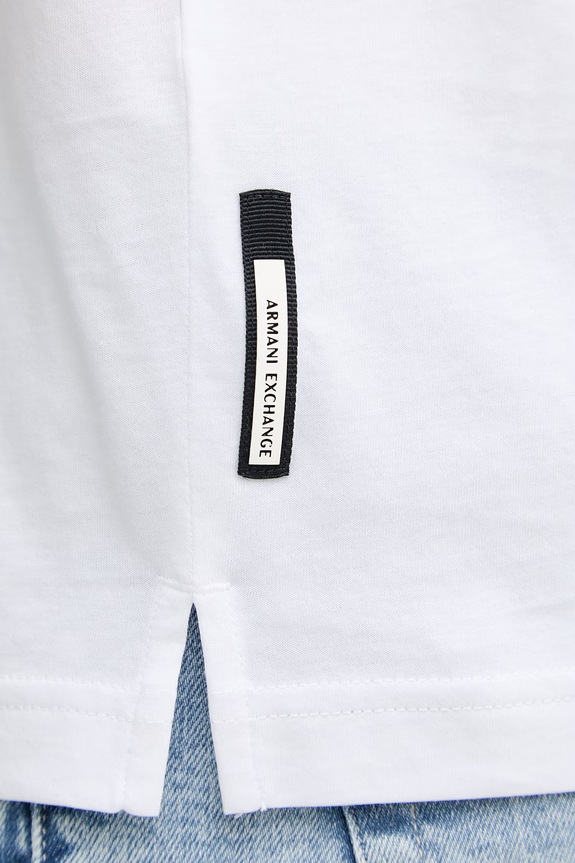 Armani Exchange polo majica za muškarce od pamuka XM001291.AF10364.NOS bijela