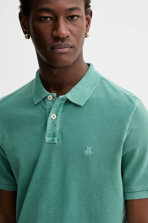 Marc O'Polo pamut póló zöld M26226653000