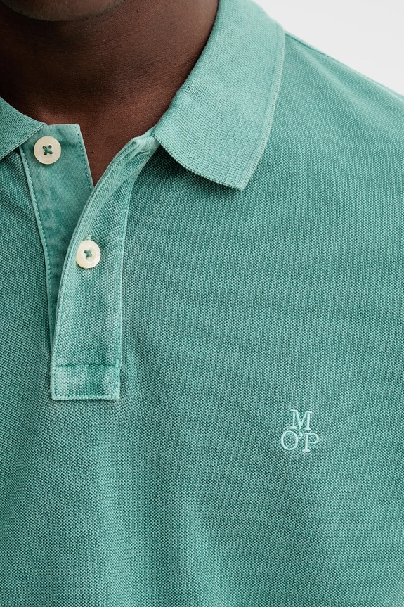 Marc O'Polo pamut póló M26226653000 zöld