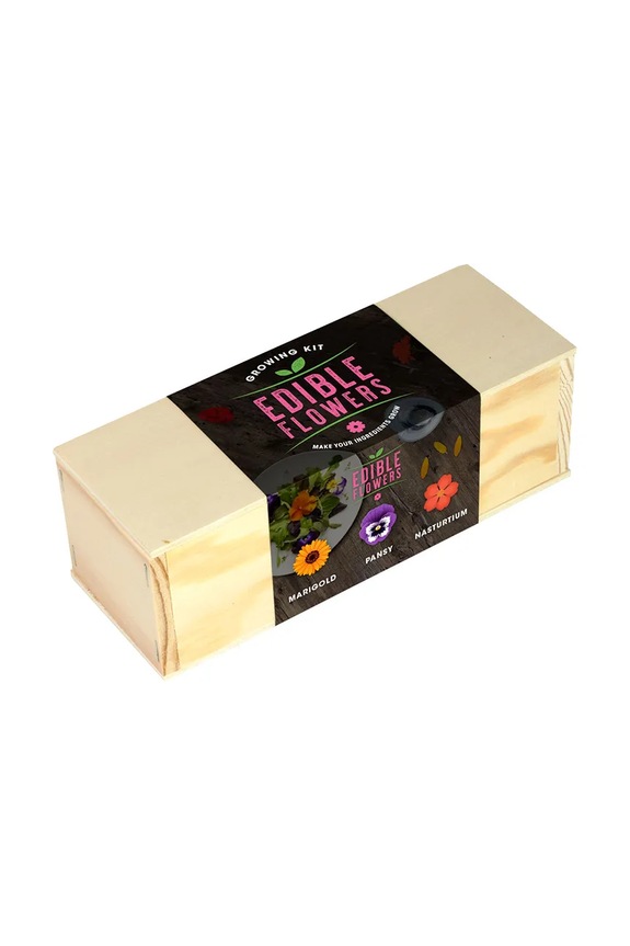 Σετ για την καλλιέργεια φυτών RESETEA Edible Flowers Growing Kit 21 x 7,8 x 6,5 cm πολύχρωμο Erst168