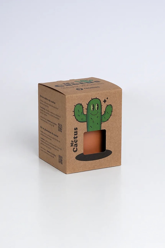 Набор для выращивания растений RESETEA Mr Cactus 8,5 x 10,7 x 8,5 cm мультиколор Rst422