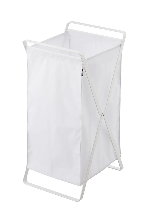Košara za pranje Yamazaki Tower 45 L bela 2484