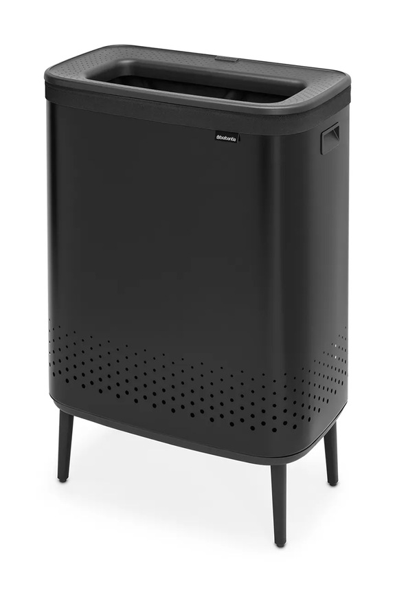Διπλός κάδος για άπλυτα Brabantia Bo Hi 2 x 45 L 200564. μαύρο AA00