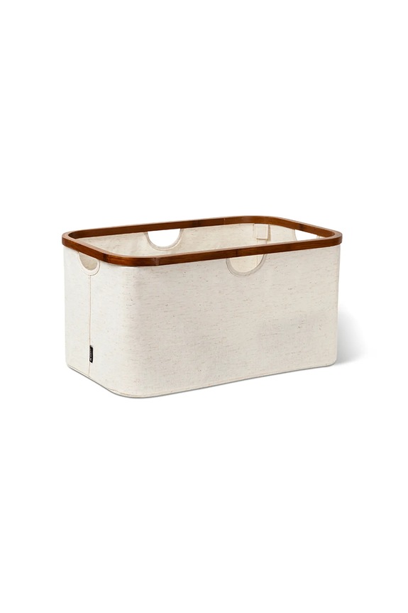 Obývacia izba a spálňa Bigso Box of Sweden kôš na skladovanie z textilného materiálu 55 x 34 x 27 cm 6981S0601.99 béžová