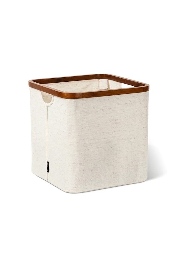 Bigso Box of Sweden kôš na bielizeň z textilného materiálu 30 x 30 x 30 cm 6982S0601.99 béžová AA00