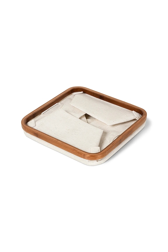 Bigso Box of Sweden kôš na bielizeň z textilného materiálu 30 x 30 x 30 cm béžová 6982S0601.99