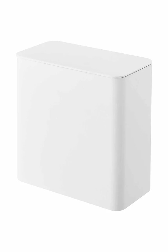 Yamazaki recipient pentru depozitare din plastic 17 x 9,5 x 17 cm alb 4266..