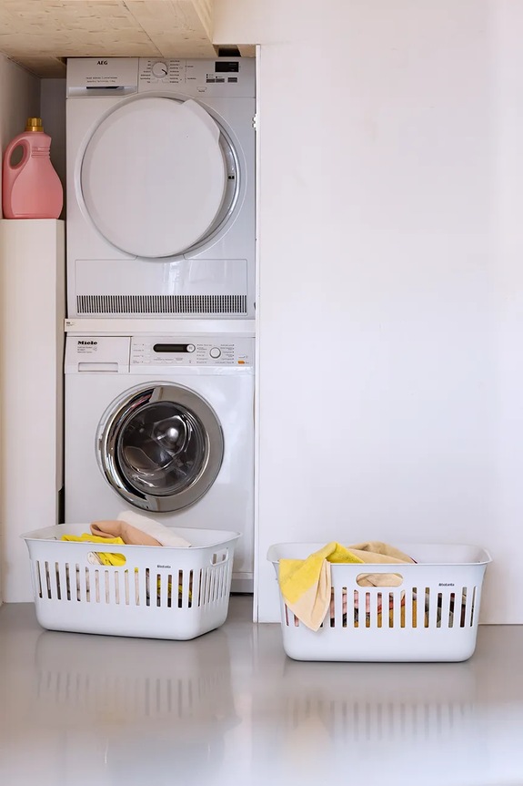 Brabantia zestaw koszy na pranie z tworzywa sztucznego 40 l 247828 biały AA00