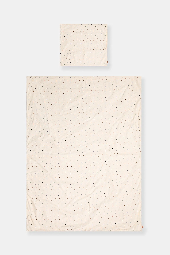 Παιδικό κρεβάτι με γέμιση OYOY Konfetti Bedding 60 x 63 / 200 x 140 cm μπεζ M107651