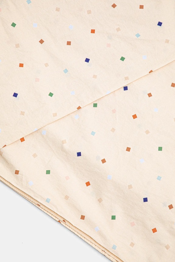 Παιδικό κρεβάτι με γέμιση OYOY Konfetti Bedding 60 x 63 / 200 x 140 cm M107651 μπεζ AA00